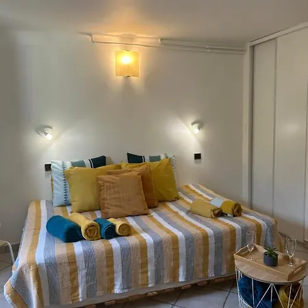 Beautiful Studio + Large Terrace Near The Beaches. Apartment Antibes